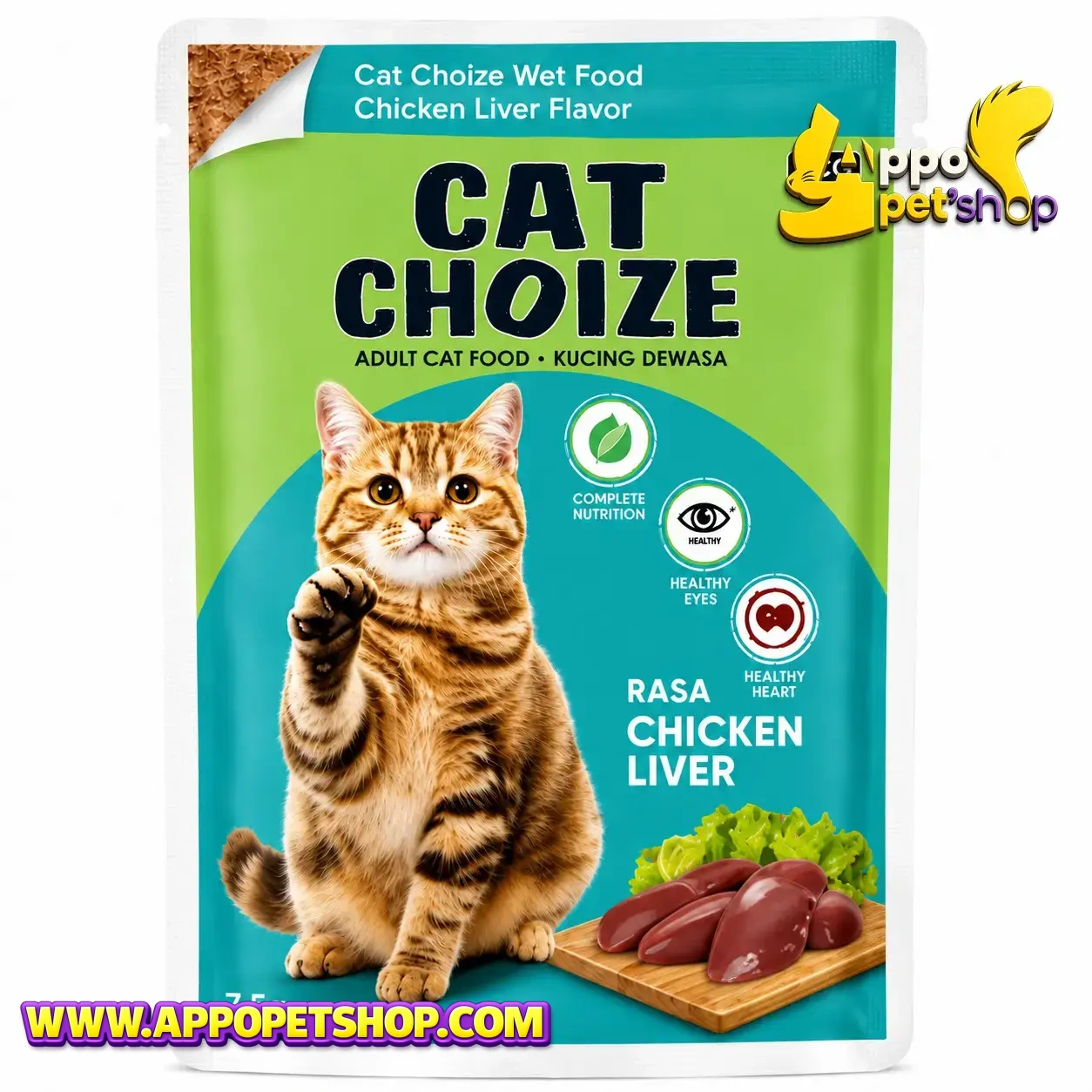 CAT CHOIZE SACHET ADULT Chicken Liver