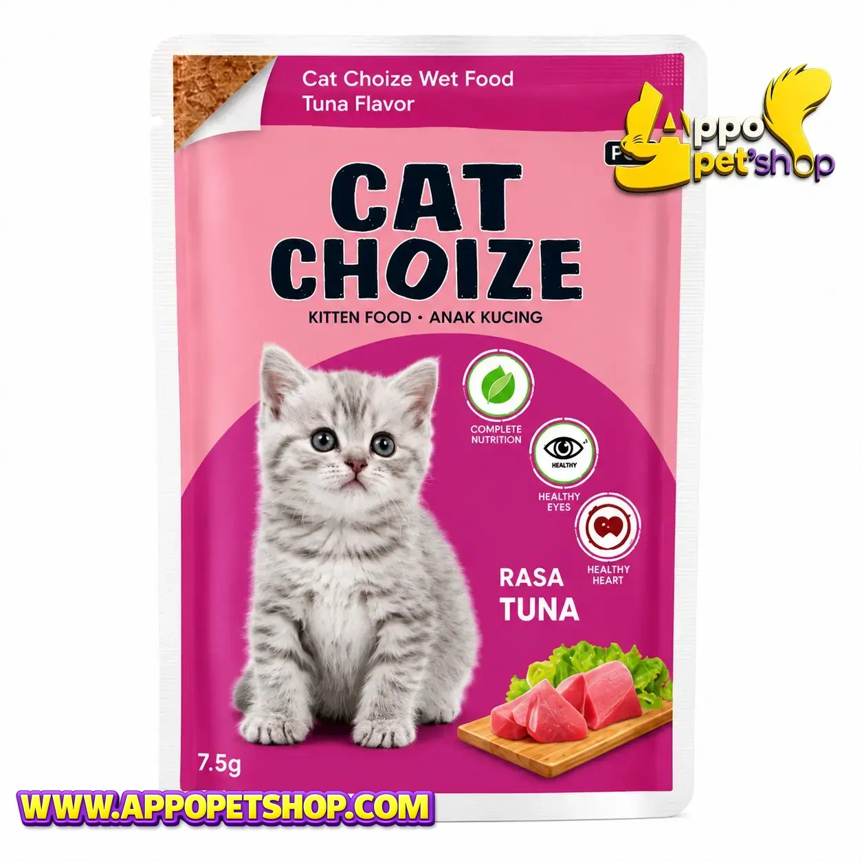CAT CHOIZE SACHET KITTEN Tuna