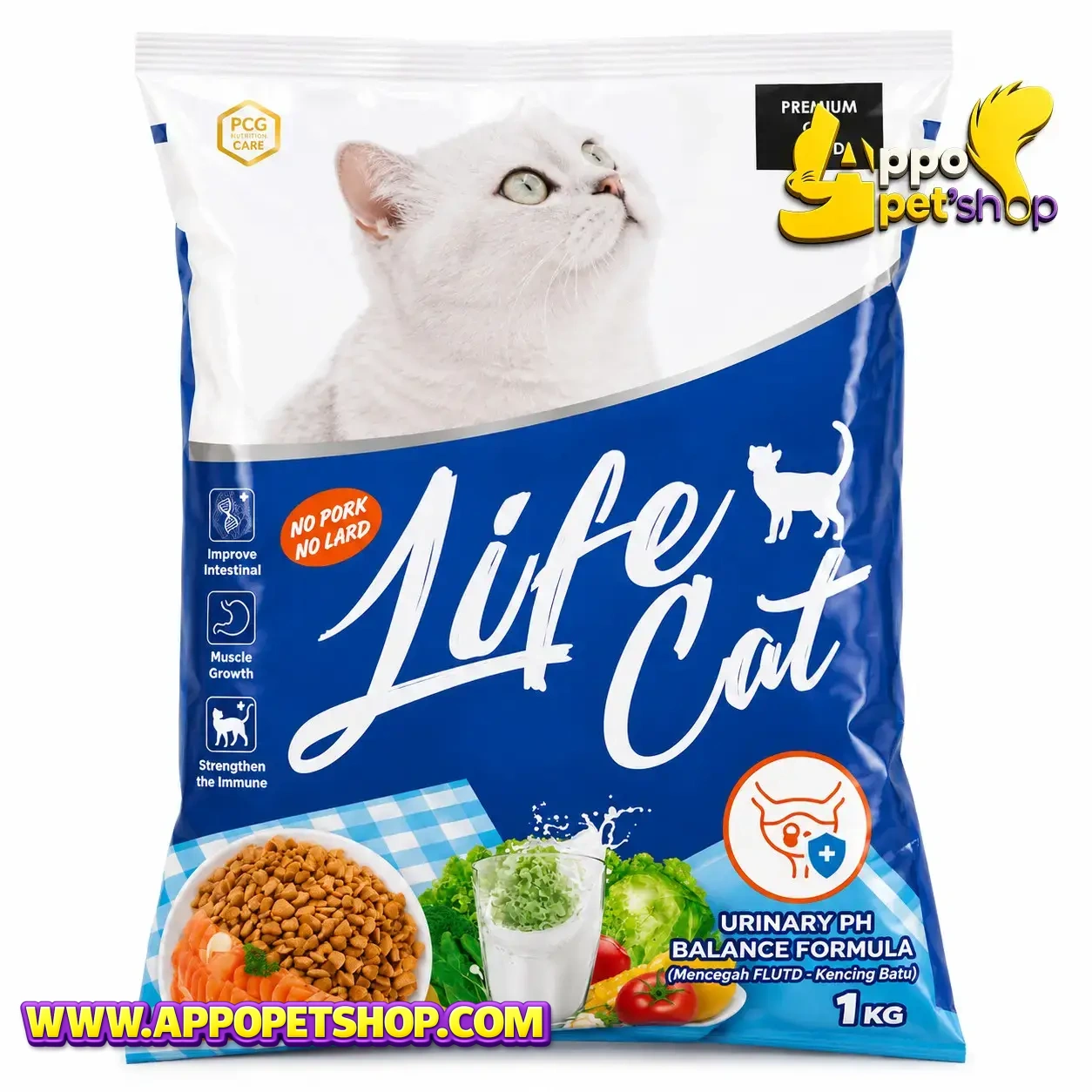 LIFE CAT DRY FOOD 1kg