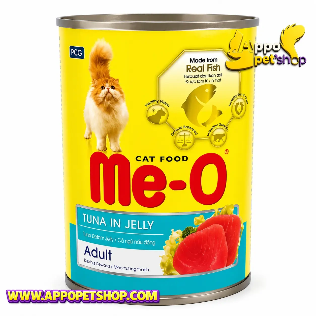 MEO KALENG all variant ADULT Tuna in Jelly