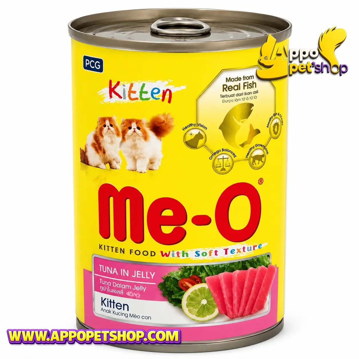 MEO KALENG all variant KITTEN Tuna in Jelly