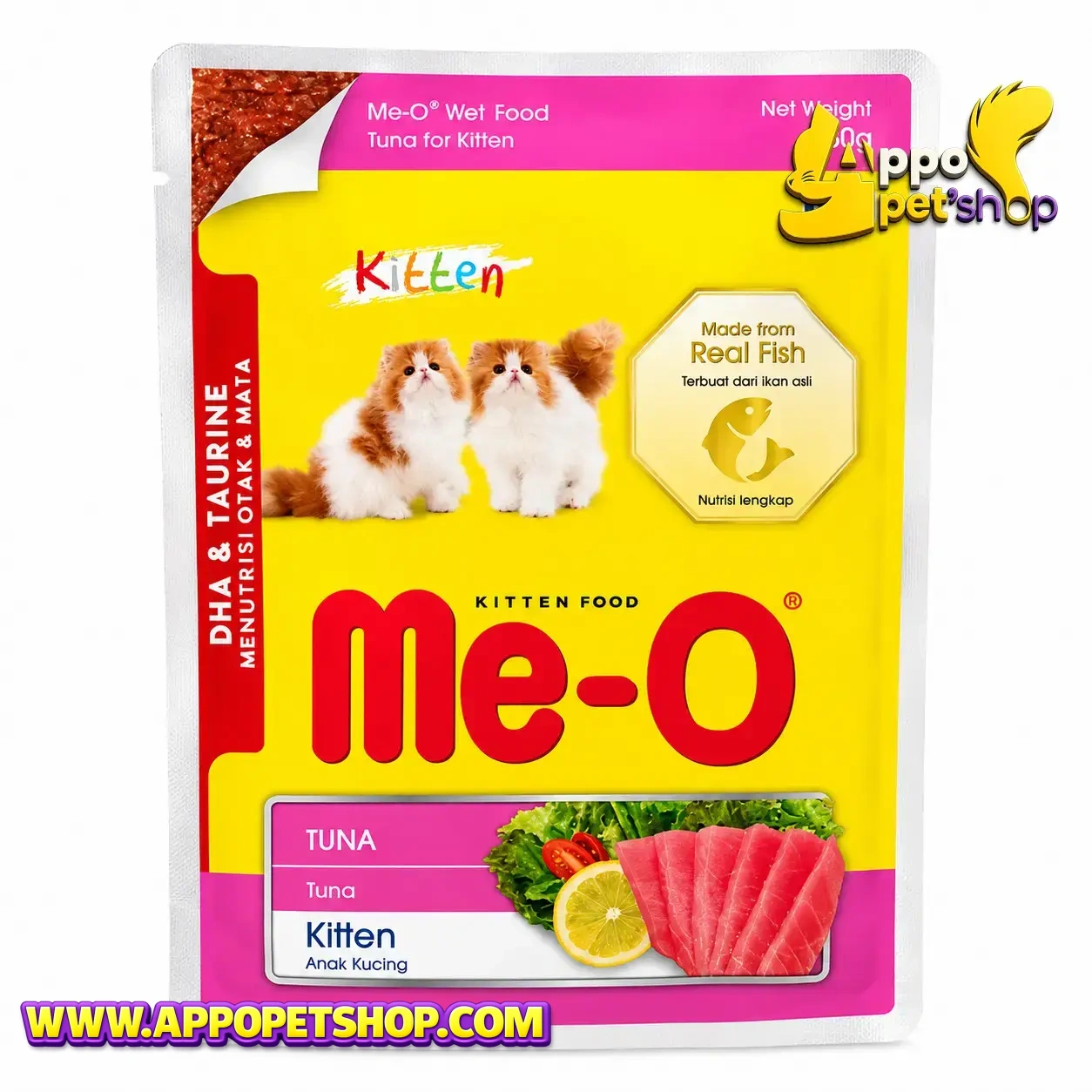 MEO SACHET all variant KITTEN Tuna