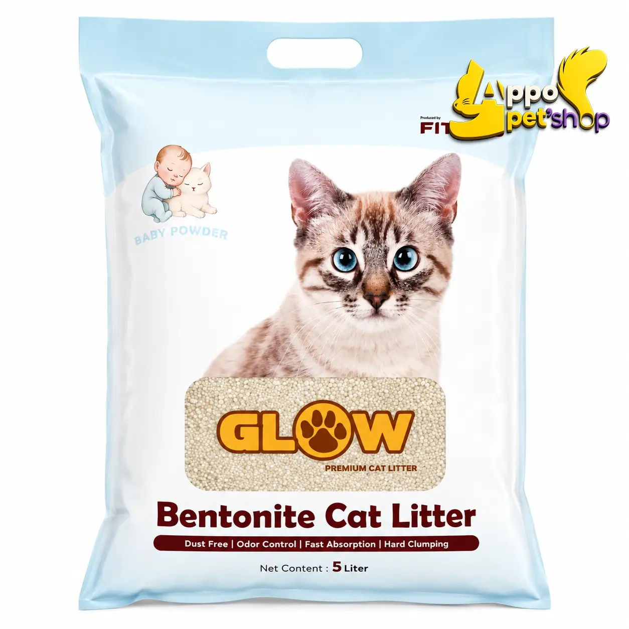 PASIR GLOW 5lt Baby Powder