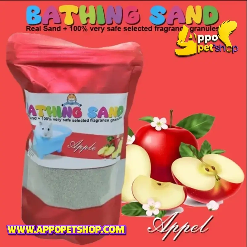 PASIR MANDI HAMSTER Apple