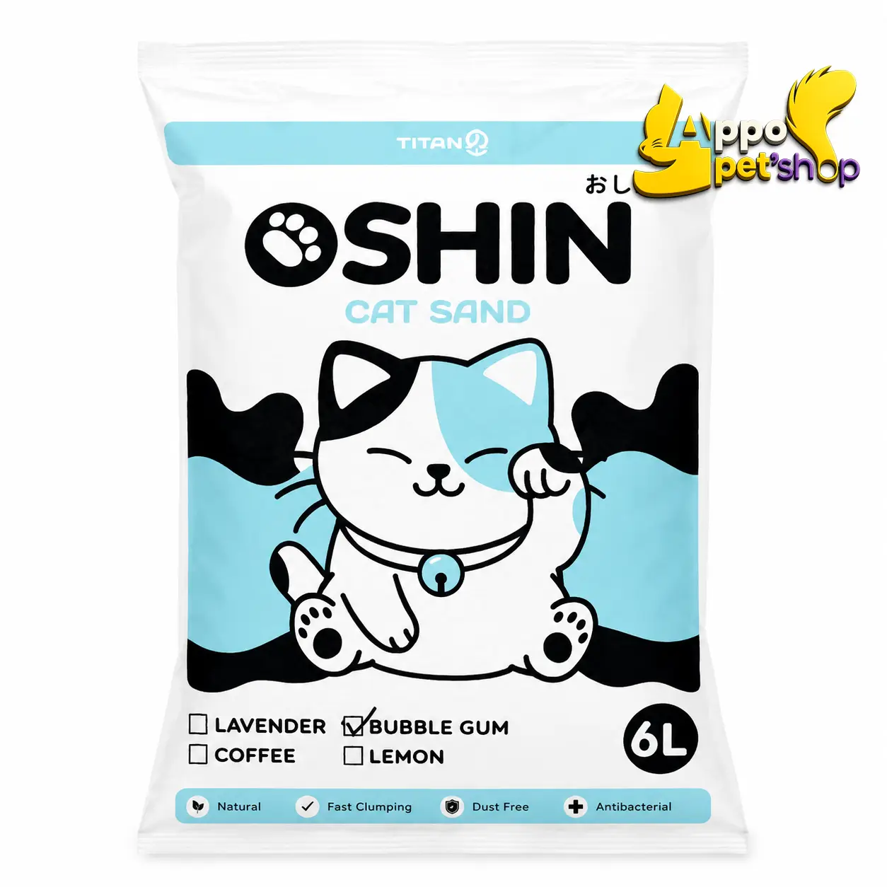 PASIR OSHIN 5lt Bubble Gum
