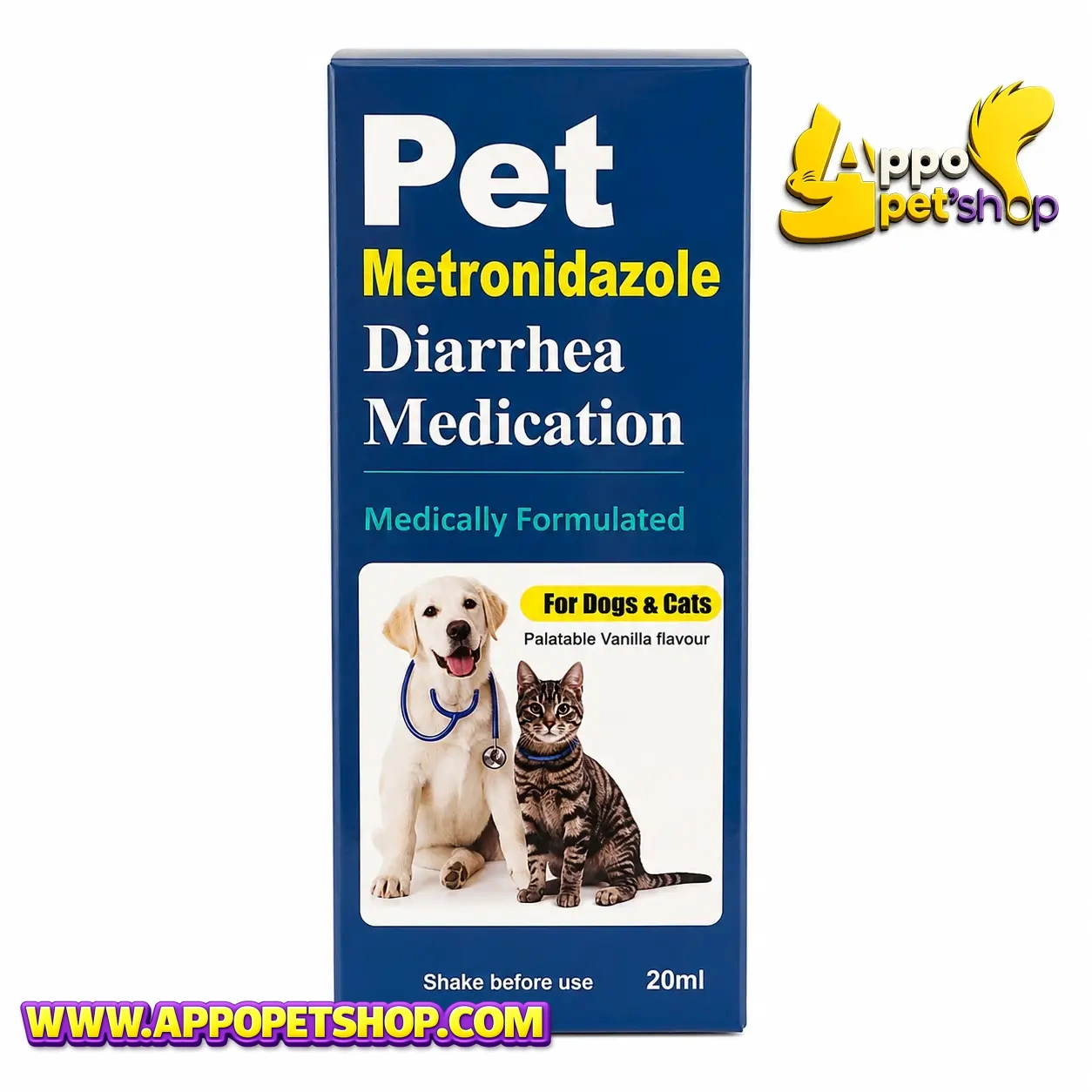 PET METRONIDAZOLE DIARE Botol