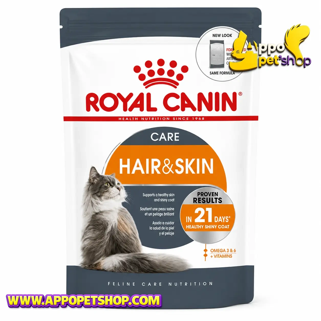 ROYAL CANIN HAIR & SKIN 400gr Freshpack