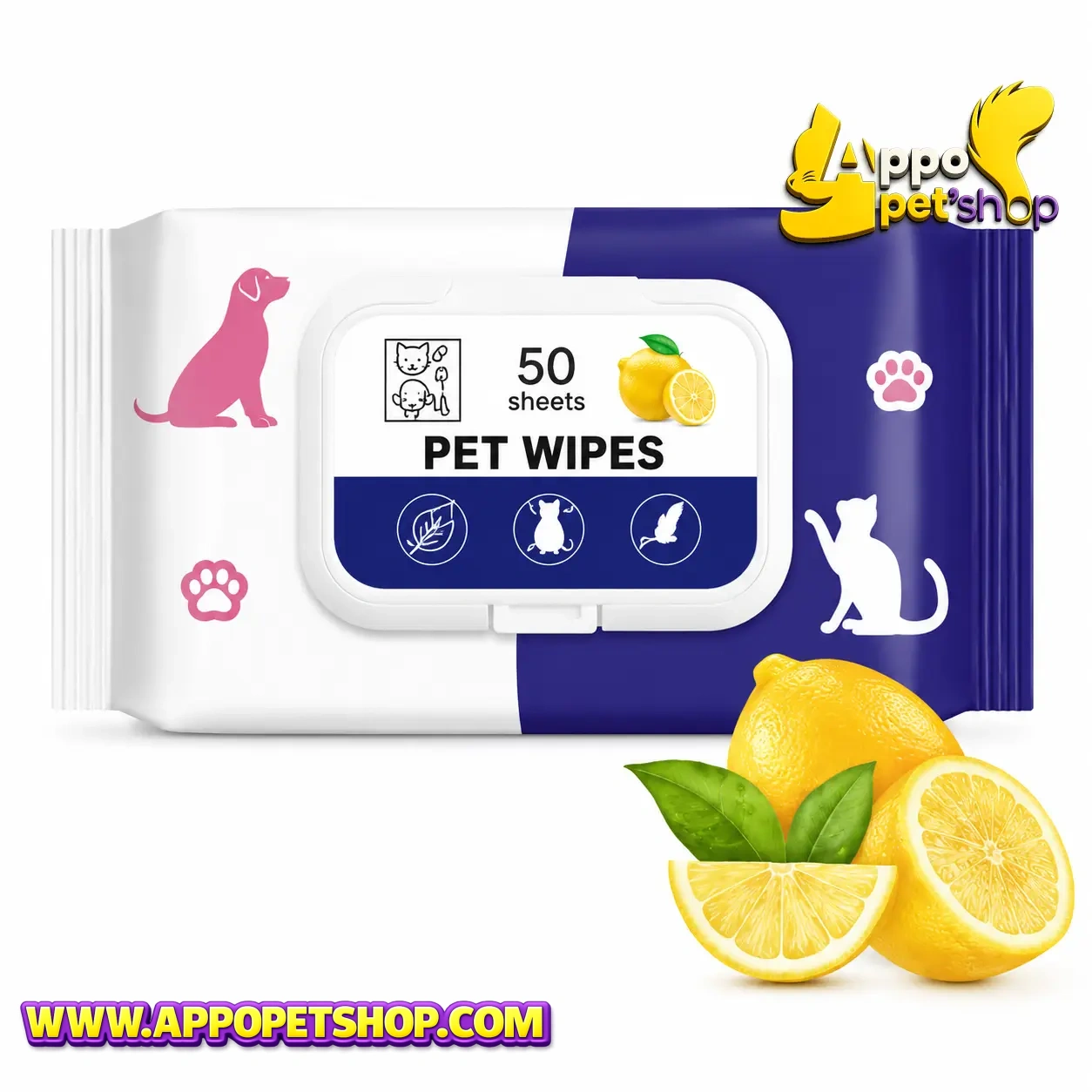 TISSUE PET Lemon
