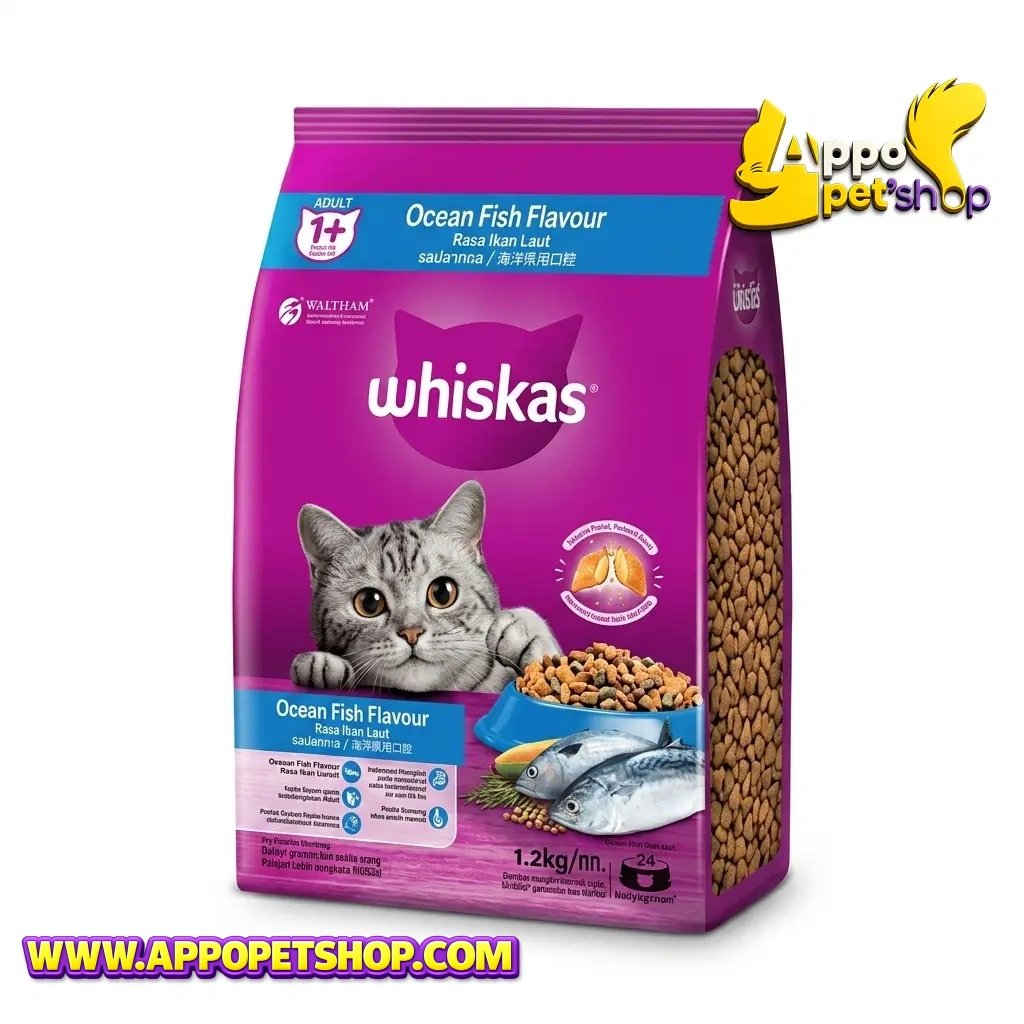 WHISKAS 1+ 1,2kg Ocean Fish