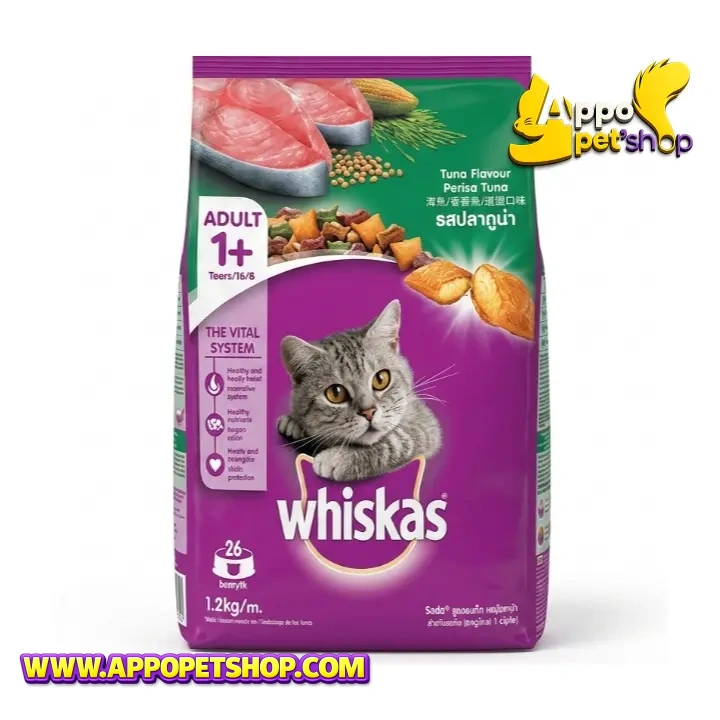 WHISKAS 1+ 1,2kg Tuna