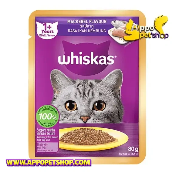WHISKAS SACHET all variant ADULT Mackerel